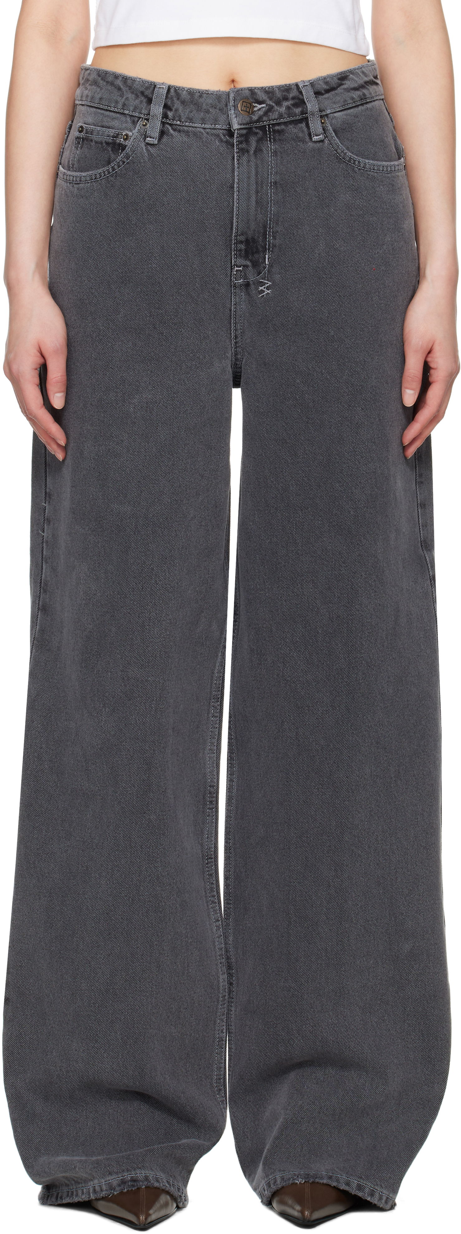 Дънки Ksubi Ksubi Baggy Jeans Сиво | WSP25DJ016, 0