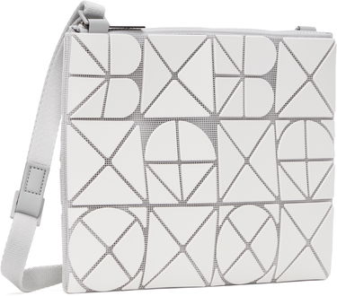 Чанта през рамо BAO BAO ISSEY MIYAKE ISSEY MIYAKE Font Crossbody Bag Бяло | BB56AG841, 1