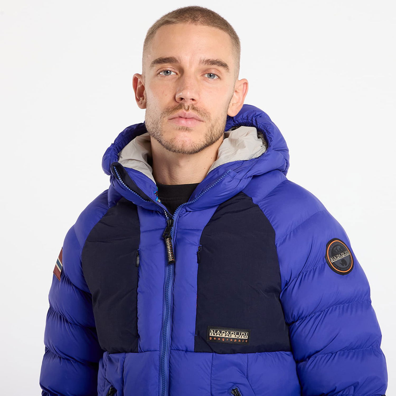 Пухо яке Napapijri A-Moesa Puffer Jacket Синьо | NP0A4I1RB3B1, 1