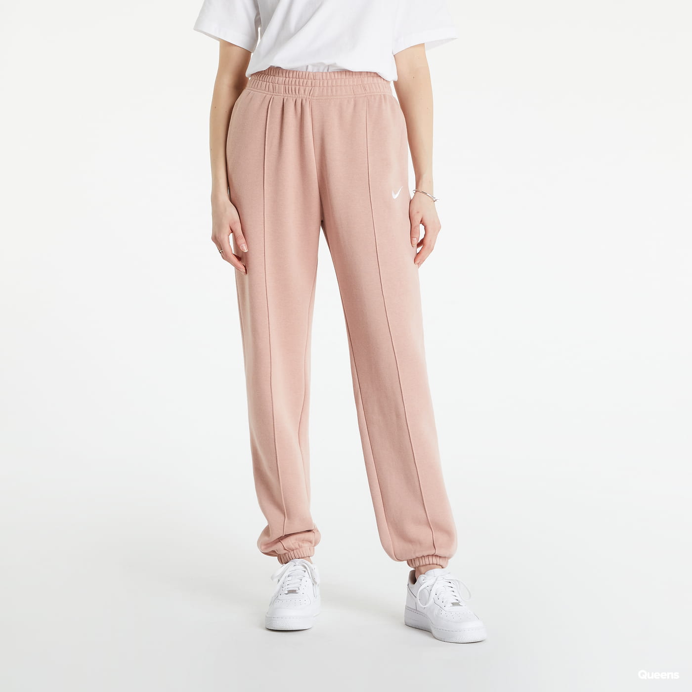 Спортни панталони Nike Sportswear Essential Collection Fleece Trousers Розово | DQ5098-609, 0