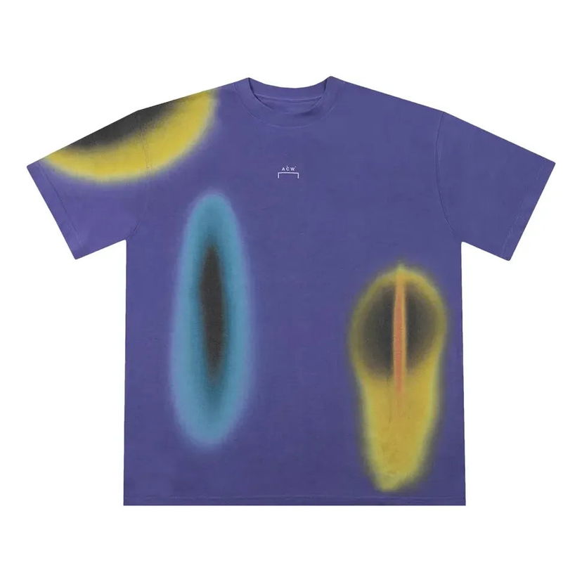 Тениска A-COLD-WALL* Hypergraphic Short-Sleeve T-Shirt Лилаво | ACWMTS048-VIOLET