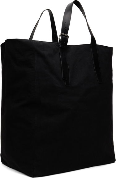 Голяма пазарска чанта Dries Van Noten Dries Van Noten Large Canvas Tote Bag Черно | 251-021507-698, 2