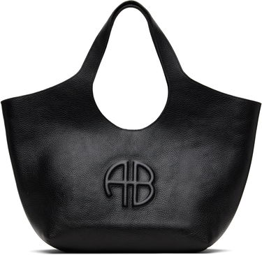 Голяма пазарска чанта Anine Bing Anine Bing Medium Lili Tote Черно | A-13-10760-BLK1, 0