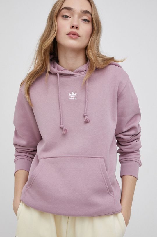 Суитчър adidas Originals Adicolor Essentials Fleece Hoodie Розово | HG6304, 0