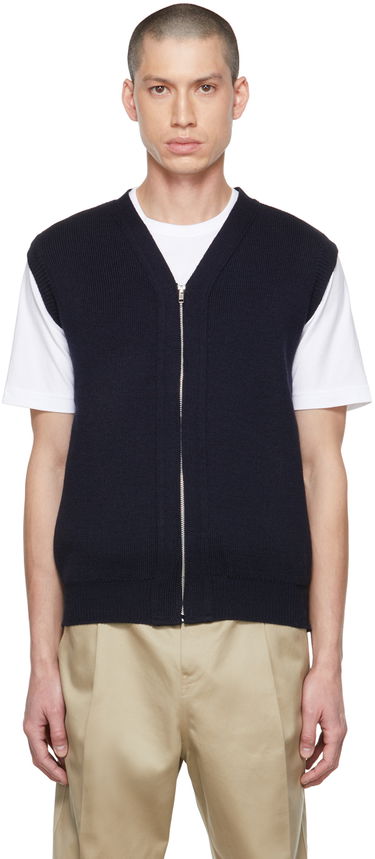 Жилетка Comme des Garçons Lochaven of Scotland Edition Zip Vest Тъмно синьо | DH-N506-051, 0