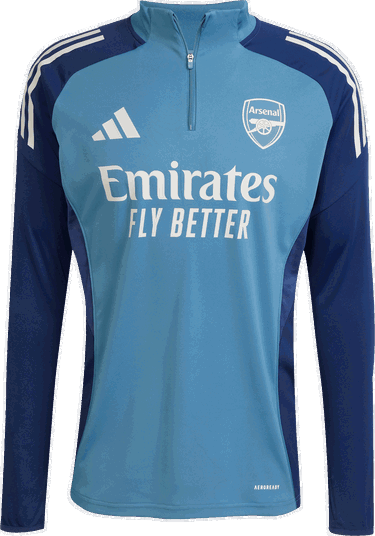 Тениска adidas Originals Arsenal AFC TR TOP 2025/26 Long Sleeve Training Top Синьо | jj1815, 0