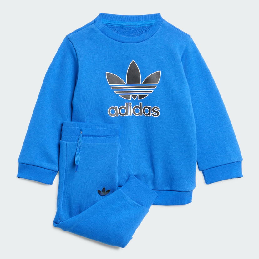Комплект adidas Performance Trefoil Crew Set Синьо | JY0136