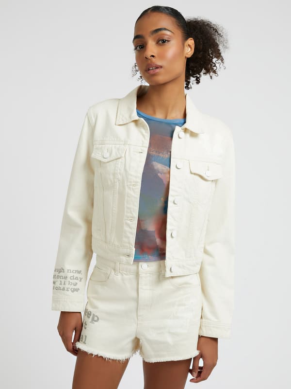 Printed Denim Jacket