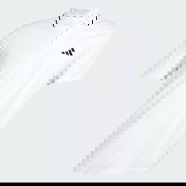 Поло тениска adidas Performance Essentials 3-Stripes Polo Shirt Бяло | JE6383, 4