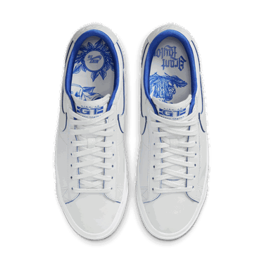 Кецове и обувки Nike SB SB Blazer Low Pro GT Premium Бяло | FZ1300-100, 3