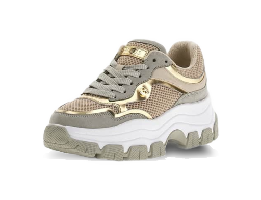 Кецове и обувки GUESS Brecky Laminated-Insert Running Shoes W Бежово | FLPBR2FAB12