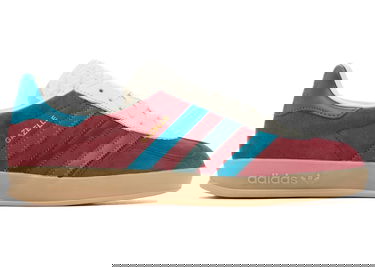 Кецове и обувки adidas Originals Gazelle Indoor Collegiate Burgundy Arctic Fuchsia Бургунди | IG4996, 0