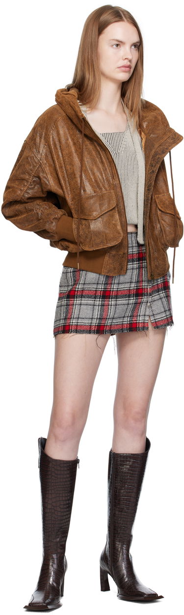 Пола R13 R13 Raw Cut Reversible Miniskirt Многоцветен | R13WR470-R566A, 3