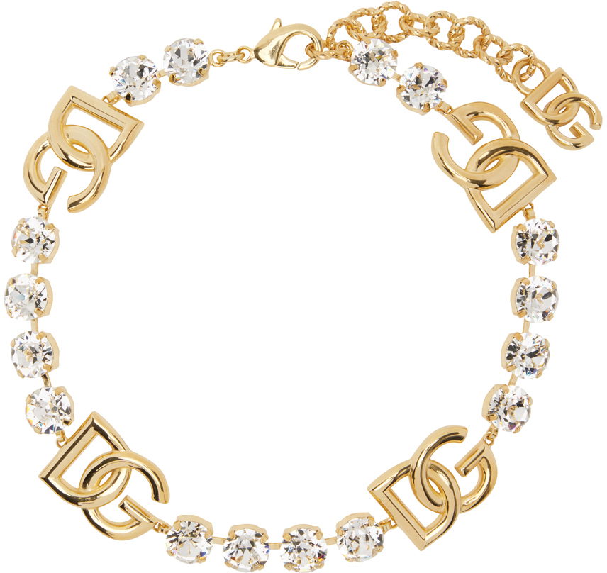 Колие Dolce & Gabbana Gold DG Choker Металик | WNO4S6 W1111, 0
