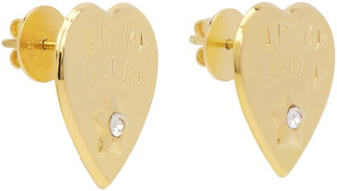 Обеци Chopova Lowena Chopova Lowena Lucky Star Heart Earrings Металик | 6431, 1