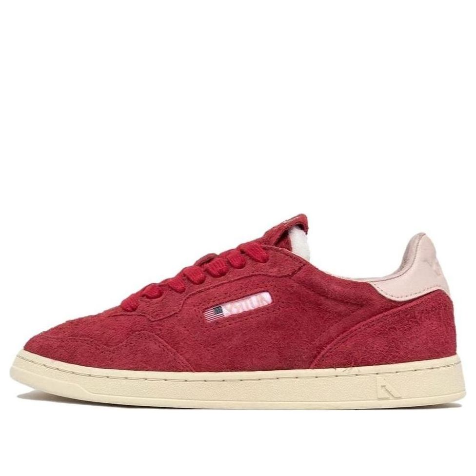 Кецове и обувки Autry Flat Suede Червено | FLLW-UL03, 0