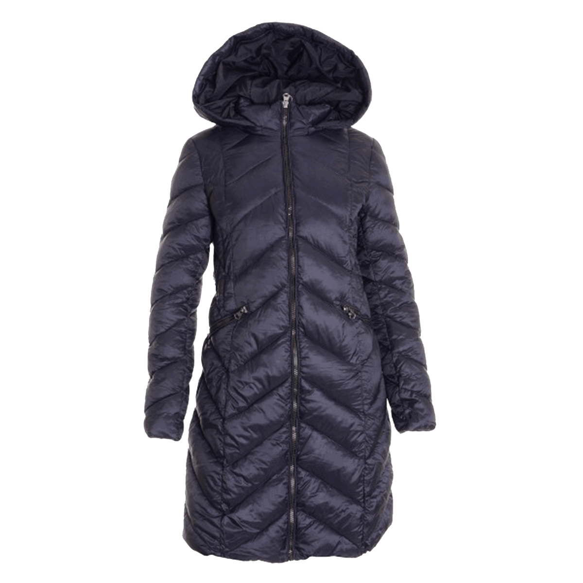 Пухо яке Champion Taylor Hooded Long Puffer Coat Тъмно синьо | CHBG183209-533, 0