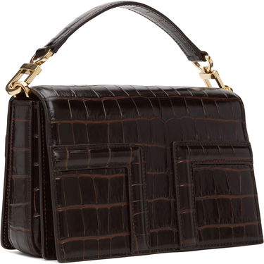 Дамска чанта TOTEME TOTEME Mini T-Flap Bag Кафяво | 244-WAL0049-LE0076, 1