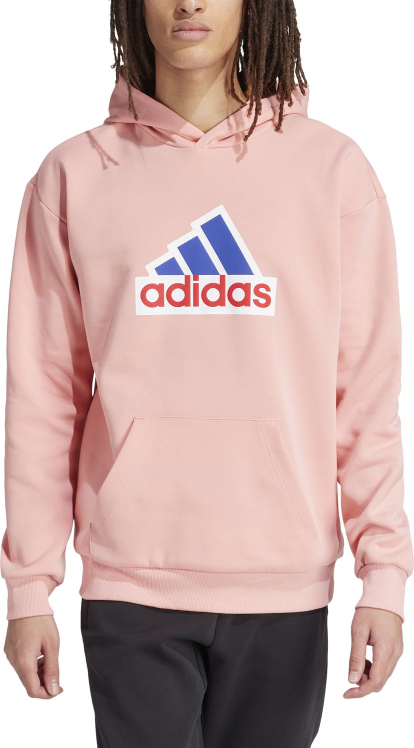 Суитчър adidas Performance M FI BOS HD OLY Розово | is9597