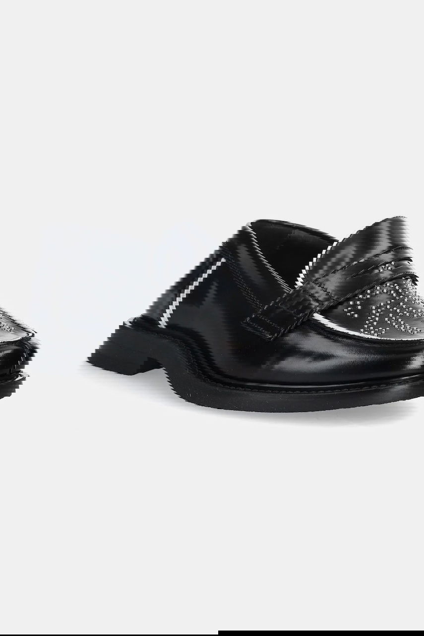 Кецове и обувки Filling Pieces Leather Loafer Gowtu Studs Черно | 122511303255, 0