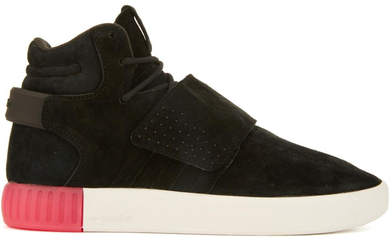 Кецове и обувки adidas Originals Tubular Invader Strap Core Black Shock Pink W Черно | B39365, 0