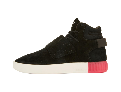 Кецове и обувки adidas Originals Tubular Invader Strap Core Black Shock Pink W Черно | B39365