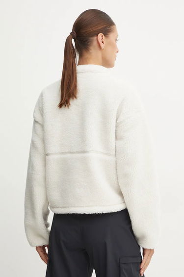 Яке The North Face White Cropped Fleece Jacket Бяло | NF0A88ZBQLI1, 2