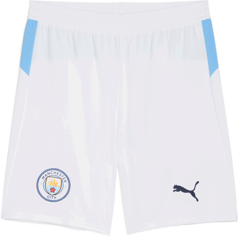 Къси панталони Puma MCFC Replica Home Football Shorts 2025/26 Бяло | 780375-22
