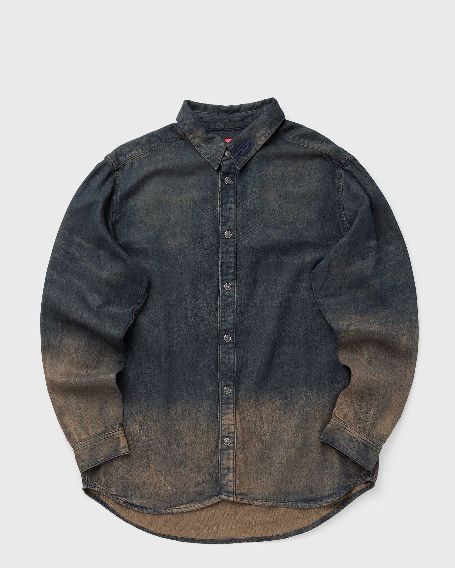 Риза Diesel Acid Wash Denim Shirt Синьо | A19283-068TF-01, 0