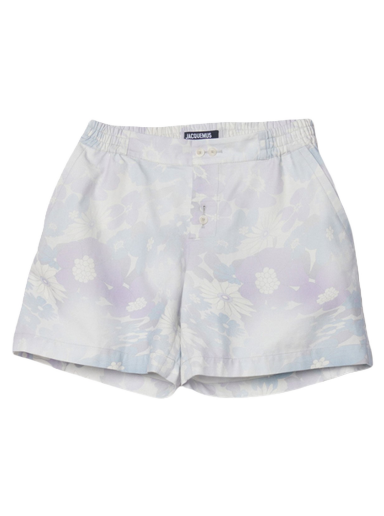 Къси панталони Jacquemus Le Short Calecon Elasticated Сиво | 226PA022-1045-6AG