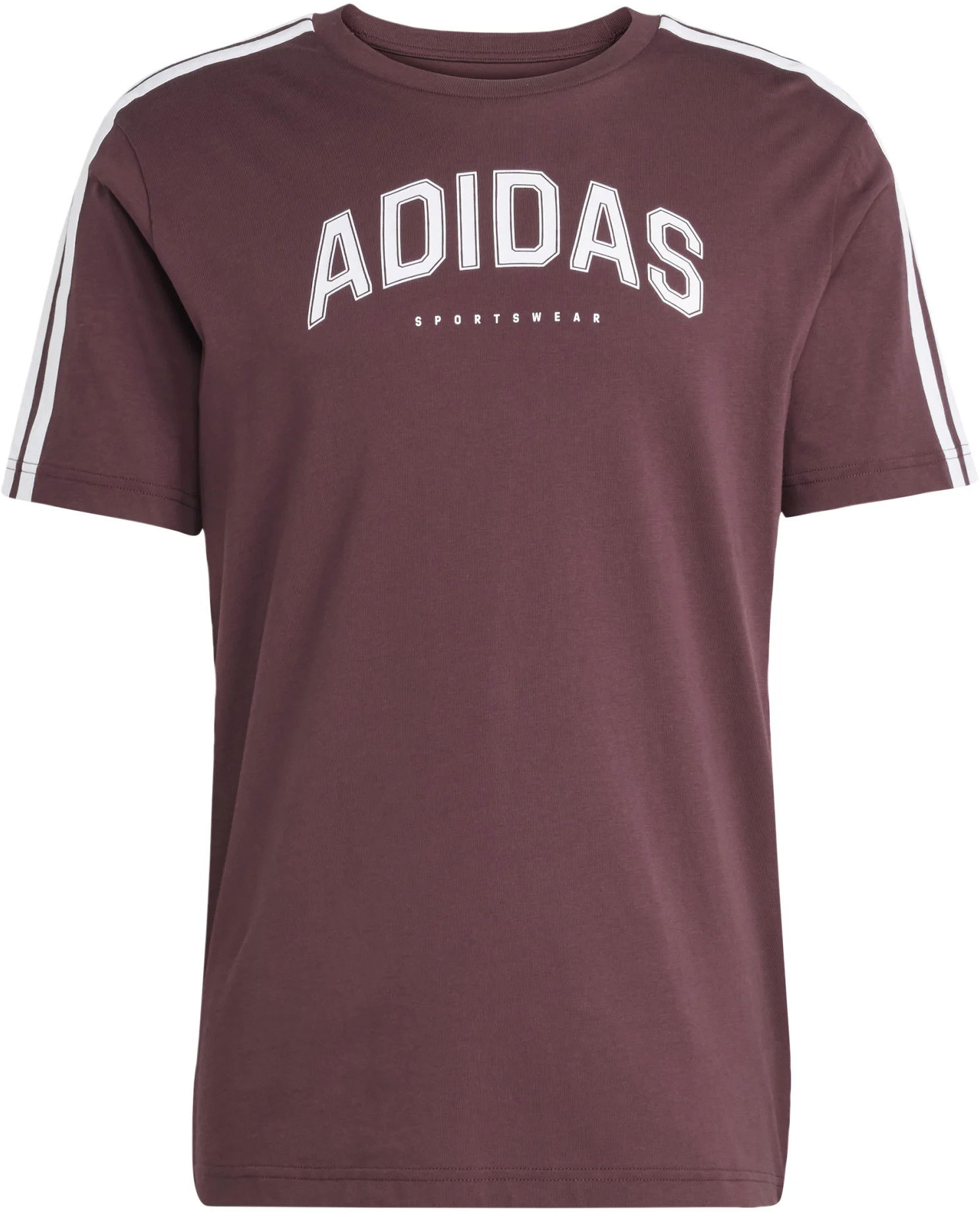 Тениска adidas Performance Sportswear Collegiate Logo T-Shirt Бургунди | jm0380, 1