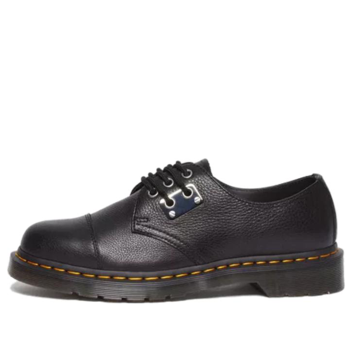 Кецове и обувки Dr. Martens Toe Plate Lunar Leather Oxford Shoes Черно | 31684001