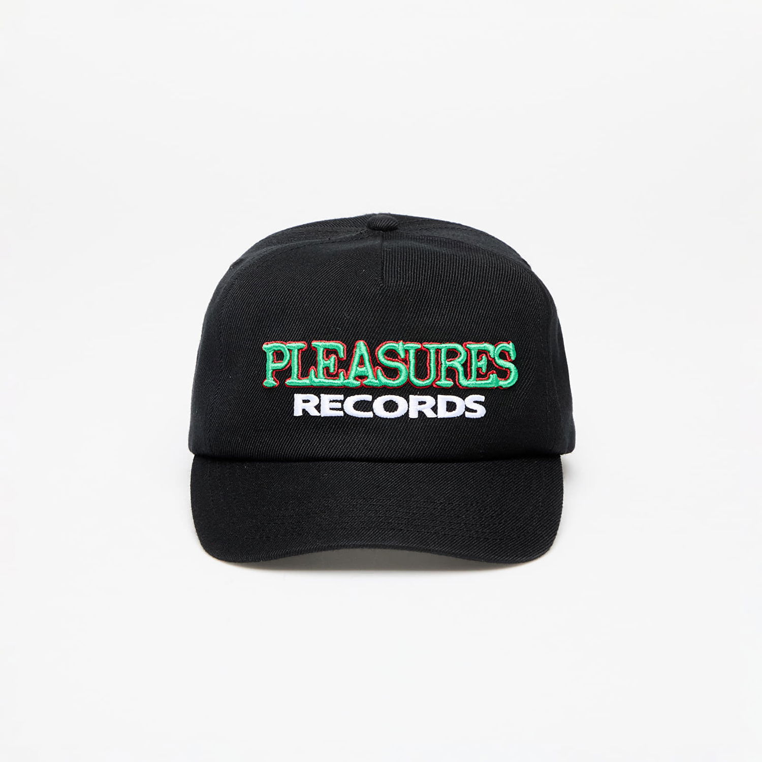Шапка с козирка Pleasures Records Snapback Black Черно | P24SU063 BLACK, 0