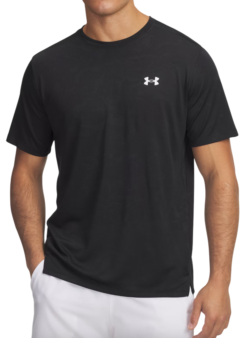 Тениска Under Armour Under Armour Tech Vent Jacquard Short Sleeve T-Shirt Черно | 1377052-002, 0