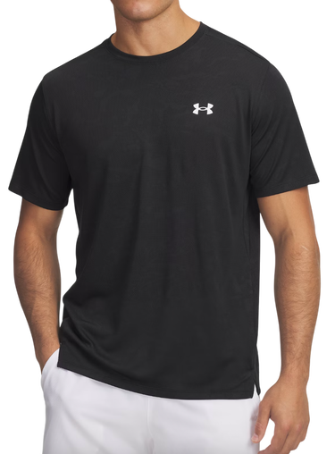 Тениска Under Armour Under Armour Tech Vent Jacquard Short Sleeve T-Shirt Черно | 1377052-002, 0