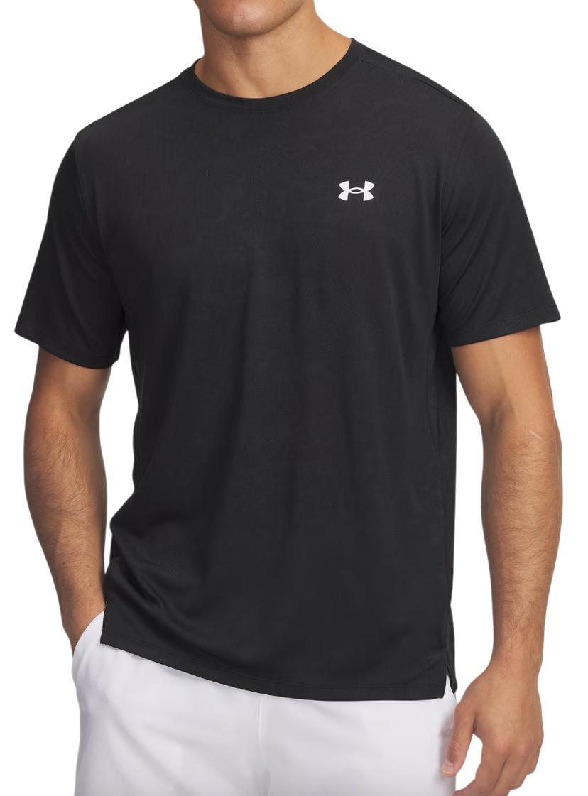 Тениска Under Armour Under Armour Tech Vent Jacquard Short Sleeve T-Shirt Черно | 1377052-002