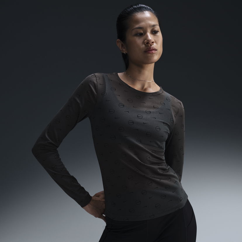 Тениска Nike Long Sleeve Top Сиво | HQ3753-060