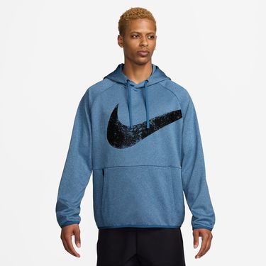 Суитчър Nike Swoosh Therma-FIT Hoodie Синьо | FZ1072-429, 0