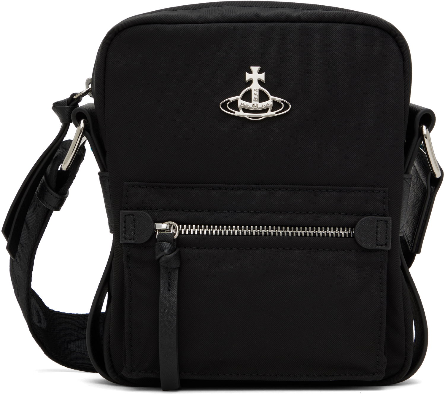 Чанта през рамо Vivienne Westwood Small Jackson Crossbody Satchel Bag Черно | 4803000BU-W001Y-, 0