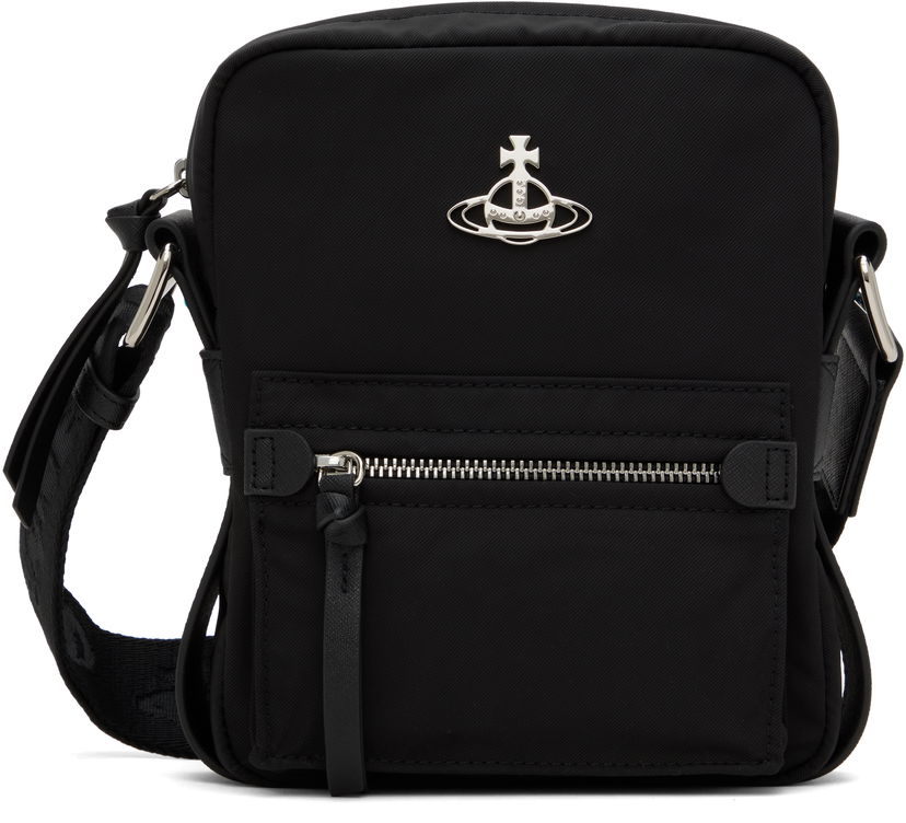 Чанта през рамо Vivienne Westwood Small Jackson Crossbody Satchel Bag Черно | 4803000BU-W001Y-