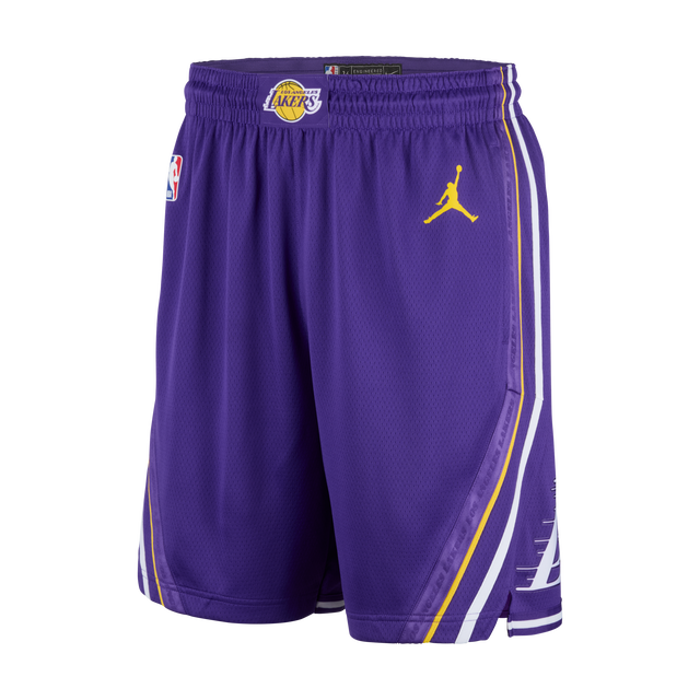 Los Angeles Lakers Statement Edition Swingman Jordan Dri-Fit NBA Shorts Polyester