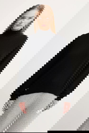 Пуловер Napapijri Napapijri D-Mis Turtleneck Sweater Черно | NP0A88XK9411, 0