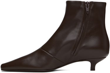 Кецове и обувки TOTEME Slim Ankle Boots Кафяво | 244-WAS931-LE0002, 2