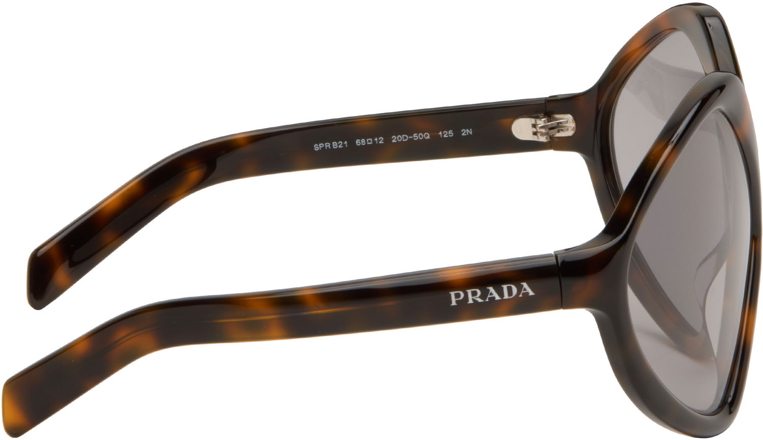 Слънчеви очила Prada Runway Oversized Sunglasses Кафяво | 0PR B21S 8056262519745, 1