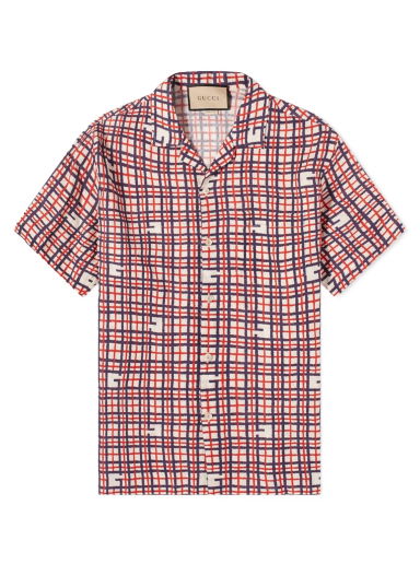 G Tartan Vacation Shirt Red