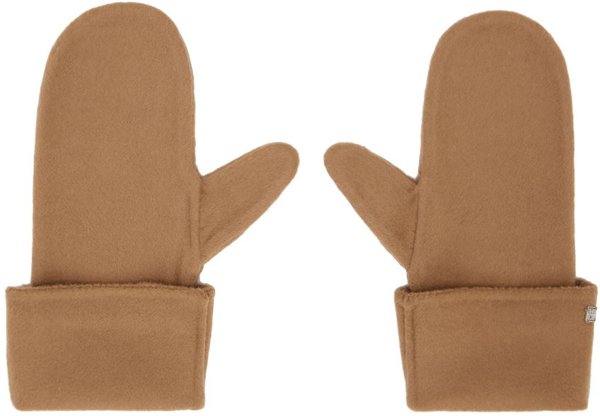 Ръкавици TOTEME Doublé Wool Gloves Кафяво | 221-872-717, 0