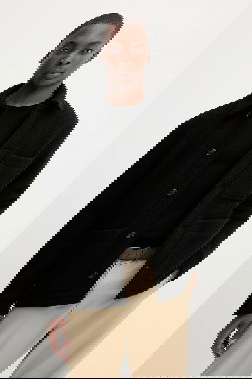 Яке A.P.C. A.P.C. Emile Wool Jacket Черно | WVBEH.H32029, 0