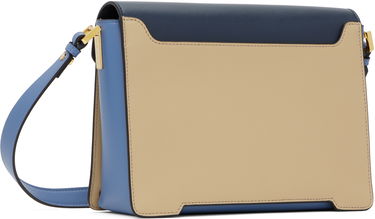 Чанта през рамо Marni Marni Trunkaroo Medium Leather Shoulder Bag Бежово | SBMP0195U1 P6948, 2