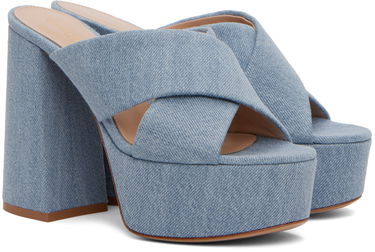 Аксесоари Gianvito Rossi Gianvito Rossi Sheridan Heeled Sandals Синьо | G17770.70RIC.DEM, 3