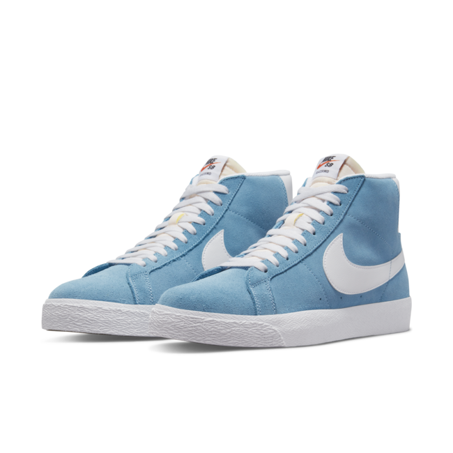 Кецове и обувки Nike SB Zoom Blazer Mid Синьо | 864349-404, 1